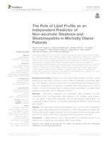 prikaz prve stranice dokumenta The Role of Lipid Profile as an Independent Predictor of Non-alcoholic Steatosis and Steatohepatitis in Morbidly Obese Patients
