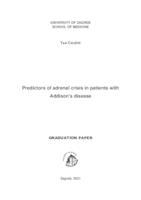 prikaz prve stranice dokumenta Predictors of adrenal crisis in patients with Addison’s disease