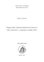 prikaz prve stranice dokumenta Dijagnostika i liječenje ektopične trudnoće u KB "Sveti Duh" u razdoblju od 2009.-2019.