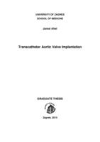 prikaz prve stranice dokumenta Transcatheter aortic valve implantation