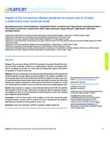 prikaz prve stranice dokumenta Impact of the coronavirus disease pandemic on cancer care in Croatia: a multicentre cross-sectional study