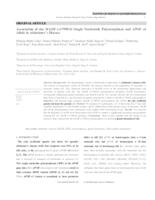 prikaz prve stranice dokumenta Association of the MAOB rs1799836 Single Nucleotide Polymorphism and APOE ε4 Allele in Alzheimer’s Disease