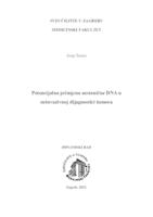 prikaz prve stranice dokumenta Potencijalna primjena nestanične DNA u neinvazivnoj dijagnostici tumora