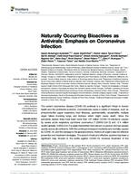 prikaz prve stranice dokumenta Naturally Occurring Bioactives as Antivirals: Emphasis on Coronavirus Infection