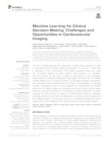 prikaz prve stranice dokumenta Machine Learning for Clinical Decision-Making: Challenges and Opportunities in Cardiovascular Imaging