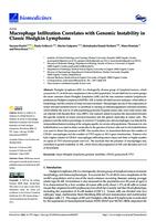 prikaz prve stranice dokumenta Macrophage Infiltration Correlates with Genomic Instability in Classic Hodgkin Lymphoma