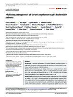 prikaz prve stranice dokumenta Multistep pathogenesis of chronic myelomonocytic leukemia in patients
