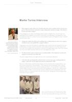 prikaz prve stranice dokumenta Marko Turina Interview