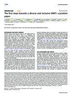 prikaz prve stranice dokumenta The first steps towards a diverse and inclusive EBMT: a position paper