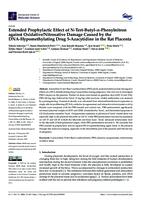 prikaz prve stranice dokumenta Extended Prophylactic Effect of N-tert-Butyl-α-phenylnitron against Oxidative/Nitrosative Damage Caused by the DNA-Hypomethylating Drug 5-Azacytidine in the Rat Placenta