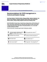 prikaz prve stranice dokumenta Recommendations for COPD management in Central and Eastern Europe