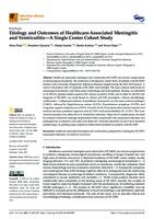 prikaz prve stranice dokumenta Etiology and Outcomes of Healthcare-Associated Meningitis and Ventriculitis—A Single Center Cohort Study