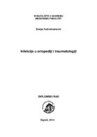 prikaz prve stranice dokumenta Infekcije u ortopediji i traumatologiji
