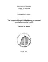 prikaz prve stranice dokumenta The impact of Covid-19 Epidemic on general population mental health