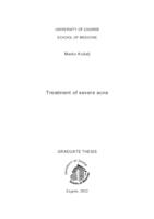 prikaz prve stranice dokumenta Treatment of severe acne