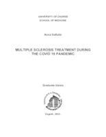 prikaz prve stranice dokumenta Multiple sclerosis treatment during the COVID-19 pandemic