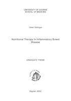 prikaz prve stranice dokumenta Nutritional Therapy In Inflammatory Bowel Disease