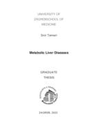 prikaz prve stranice dokumenta Metabolic Liver Diseases