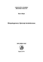 prikaz prve stranice dokumenta Etiopatogeneza i liječenje keratokonusa