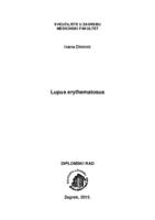 prikaz prve stranice dokumenta Lupus erythematosus