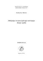 prikaz prve stranice dokumenta Obilježja involucijskoga entropija donje vjeđe 