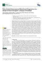 prikaz prve stranice dokumenta Veno-Arterial Extracorporeal Membrane Oxygenation as a Bridge to Heart Transplant—Change of Paradigm