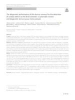 prikaz prve stranice dokumenta The diagnostic performance of the ductus venosus for the detection of cardiac defects in the first trimester: a systematic review and diagnostic test accuracy meta-analysis