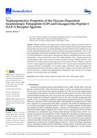 prikaz prve stranice dokumenta Nephroprotective Properties of the Glucose-Dependent Insulinotropic Polypeptide (GIP) and Glucagon-like Peptide-1 (GLP-1) Receptor Agonists