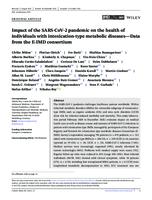 prikaz prve stranice dokumenta Impact of the SARS-CoV-2 pandemic on the health of individuals with intoxication-type metabolic diseases-Data from the E-IMD consortium