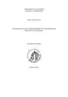 prikaz prve stranice dokumenta  Pharmacological management of progressive multiple sclerosis