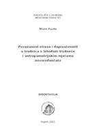prikaz prve stranice dokumenta Povezanost stresa i depresivnosti u trudnica s ishodom trudnoće i antropometrijskim mjerama novorođenčeta