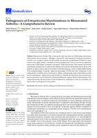 prikaz prve stranice dokumenta Pathogenesis of Extraarticular Manifestations in Rheumatoid Arthritis—A Comprehensive Review