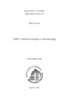 prikaz prve stranice dokumenta CAR-T stanična terapija u hematologiji