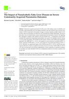 prikaz prve stranice dokumenta The Impact of Nonalcoholic Fatty Liver Disease on Severe Community-Acquired Pneumonia Outcomes