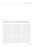 prikaz prve stranice dokumenta Kako Twitter tvita o COVID-19 cjepivima?