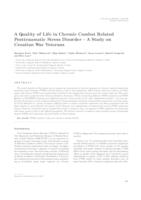 prikaz prve stranice dokumenta A quality of life in chronic combat related posttraumatic stress disorder - a study on Croatian War veterans 