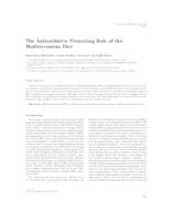 prikaz prve stranice dokumenta The antioxidative protecting role of the Mediterranean diet 