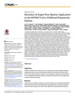 prikaz prve stranice dokumenta Elicitation of expert prior opinion: application to the MYPAN trial in childhood polyarteritis nodosa