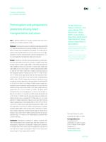 prikaz prve stranice dokumenta Pretransplant and perioperative predictors of early heart transplantation outcomes