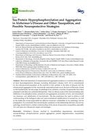 prikaz prve stranice dokumenta Tau protein hyperphosphorylation and aggregation in Alzheimer's disease and other tauopathies, and possible neuroprotective strategies