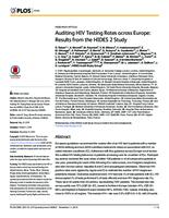 prikaz prve stranice dokumenta Auditing HIV testing rates across Europe: results from the HIDES 2 Study