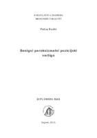 prikaz prve stranice dokumenta Benigni paroksizmalni pozicijski vertigo