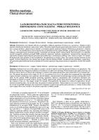 prikaz prve stranice dokumenta Laparoskopska parcijalna pericistektomija ehinokokne ciste slezene – prikaz bolesnice 