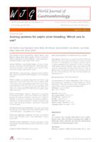 prikaz prve stranice dokumenta Scoring systems for peptic ulcer bleeding: which one to use?