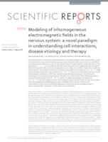 prikaz prve stranice dokumenta Modeling of inhomogeneous electromagnetic fields in the nervous system: a novel paradigm in understanding cell interactions, disease etiology and therapy