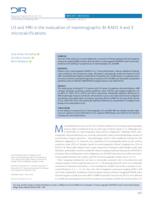 prikaz prve stranice dokumenta US and MRI in the evaluation of mammographic BI-RADS 4 and 5 microcalcifications