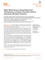 prikaz prve stranice dokumenta Higher blood pressure duringeEndovascular thrombectomy in anterior circulation stroke is associated with better outcomes