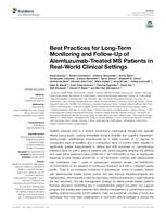 prikaz prve stranice dokumenta Best practices for long-term monitoring and follow-up of Alemtuzumab-Treated MS patients in real-world clinical settings