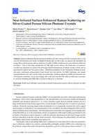 prikaz prve stranice dokumenta Near-infrared surface-enhanced Raman scattering on silver-coated porous silicon photonic crystals
