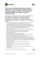prikaz prve stranice dokumenta Clustering of multiple energy balance-related behaviors in school children and its association with overweight and obesity—WHO European Childhood Obesity Surveillance Initiative (COSI 2015–2017)